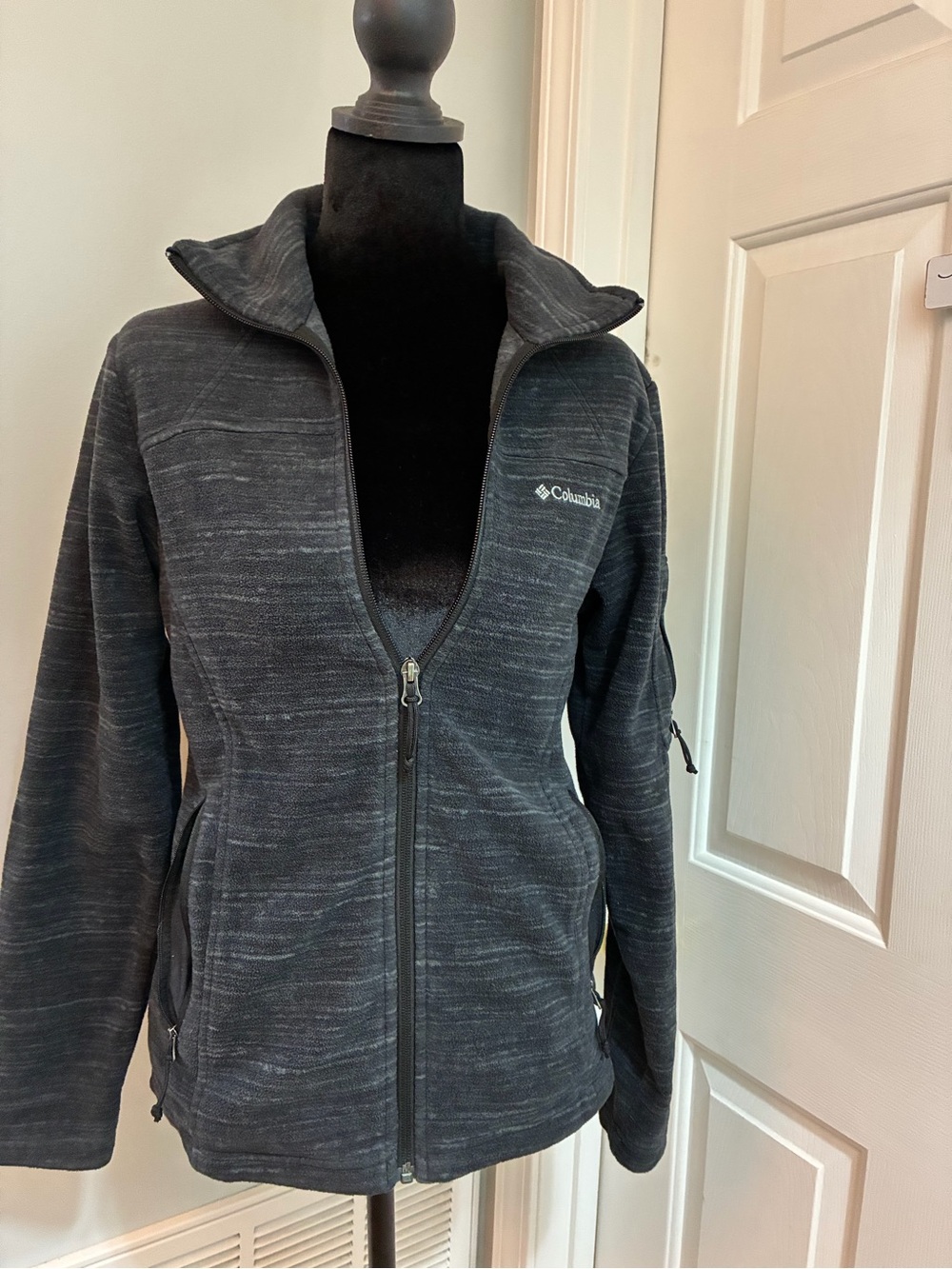 Columbia Women's Dark Charcoal Full-Zip Utility Jacket